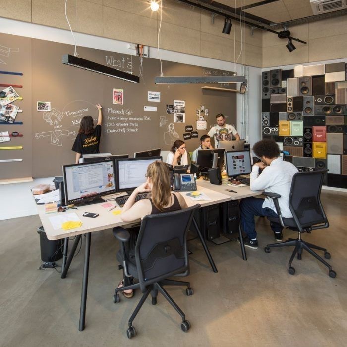 A modern collaborative workspace